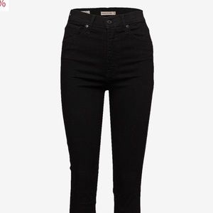 Levi’s Mike High Super Skinny Jeans - Black Galaxy